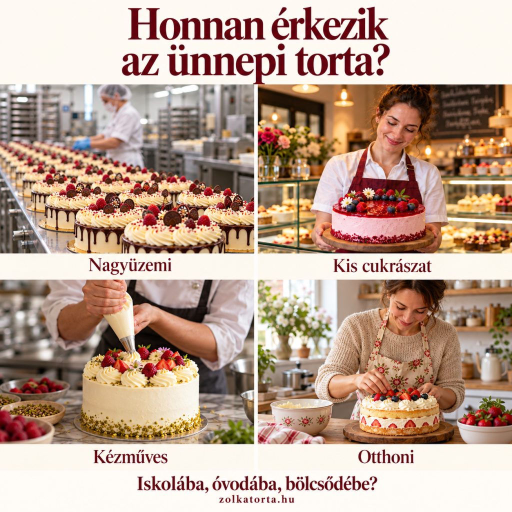 Négy út az ünnepi tortához